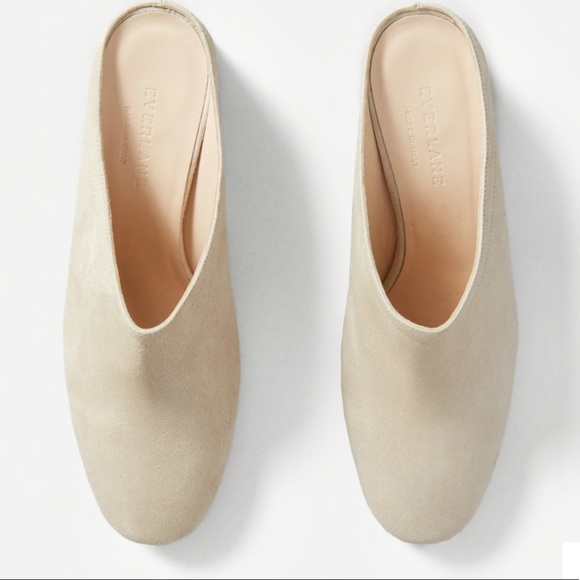Everlane All Day Mule Natural Suede - Picture 4 of 8